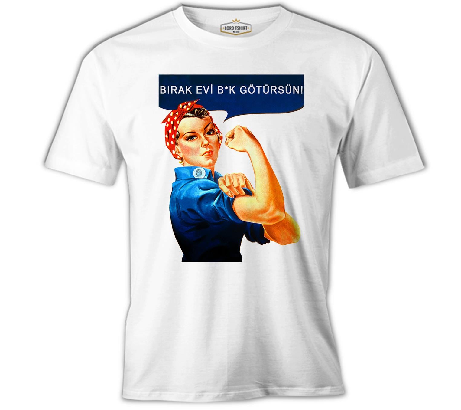 Leave the House White Men's Tshirt 