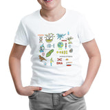 Biyoloji - DNA Beyaz Çocuk Tshirt