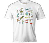 Biyoloji - DNA Beyaz Erkek Tshirt