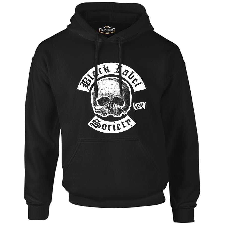 Black Label Society Siyah Erkek Fermuarsız Kapşonlu