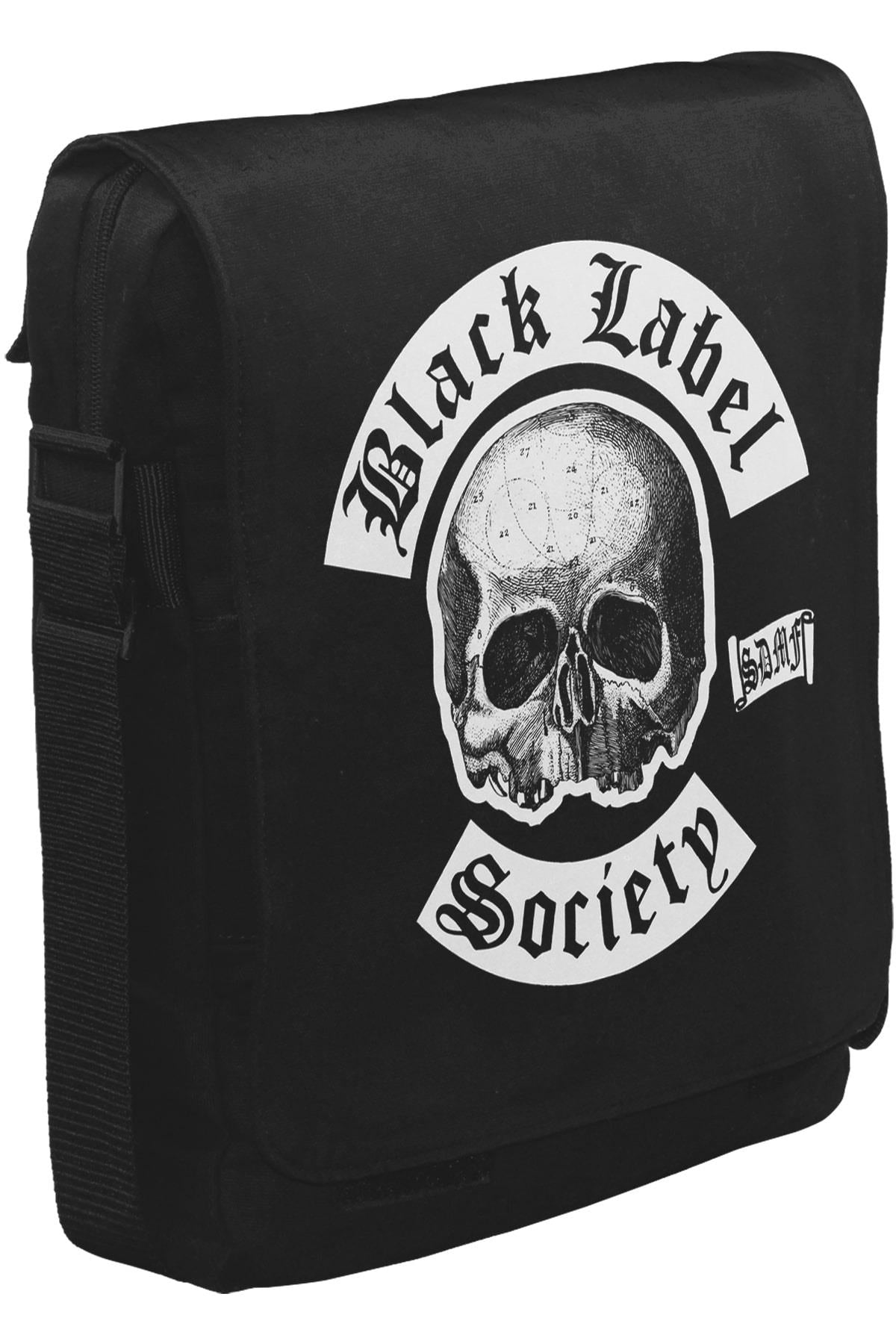Black Label Society Unisex Siyah Postacı Çanta