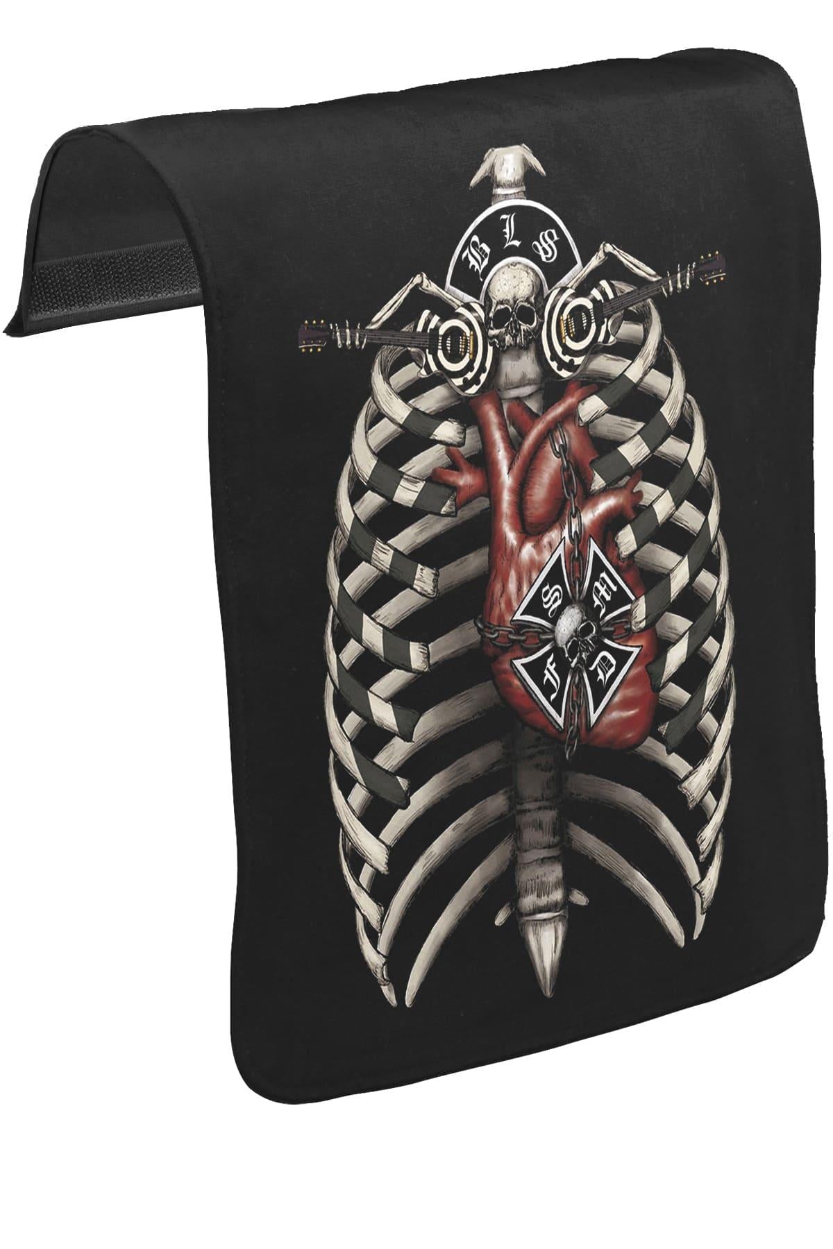 Black Label Society - Hearth Unisex Siyah Tak-Çıkar Postacı Çanta Kapağı CK-106