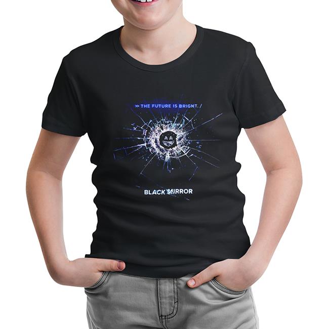 Black Mirror Black Kids Tshirt