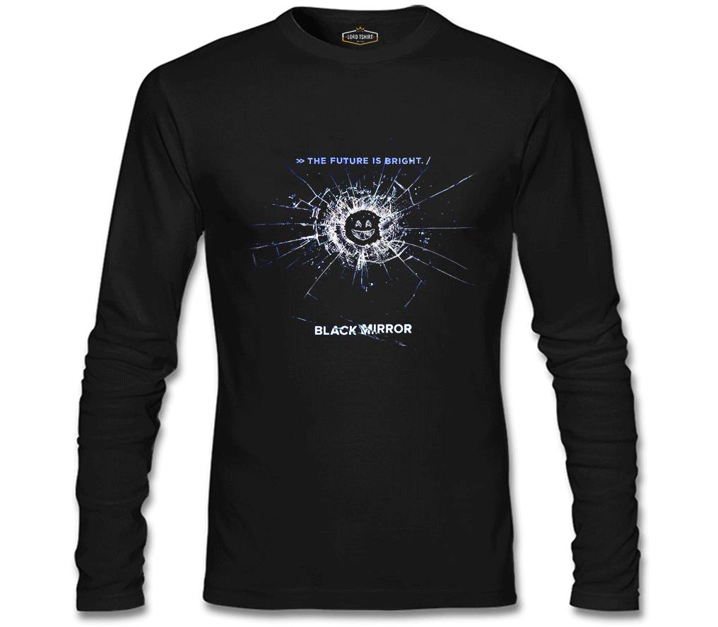 Black Mirror Siyah Erkek Sweatshirt