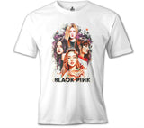 Black Pink - Group Beyaz Erkek Tshirt