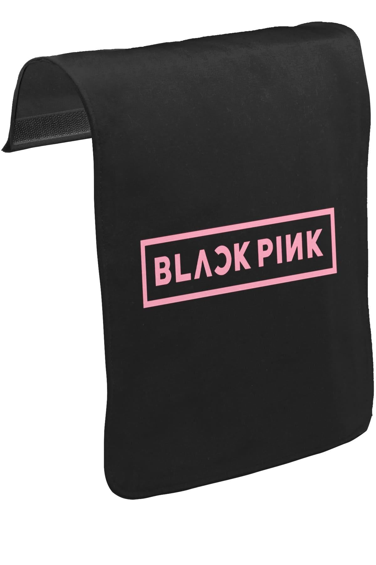 Black Pink - Logo Unisex Siyah Tak-Çıkar Postacı Çanta Kapağı CK-1151