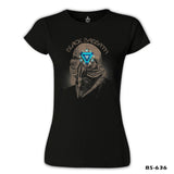 Black Sabbath Arc Reactor Siyah Kadın Tshirt