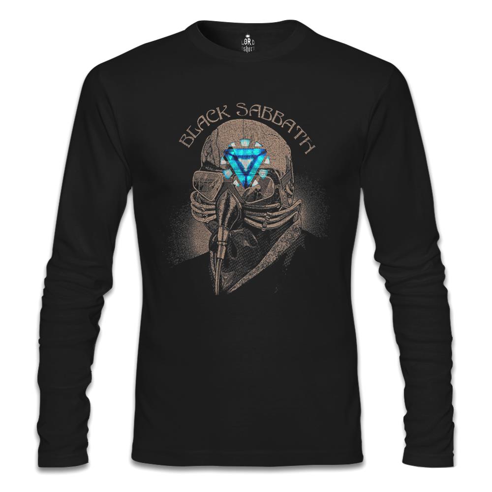 Black Sabbath Arc Reactor Siyah Erkek Sweatshirt