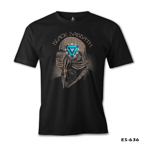 Black Sabbath Arc Reactor Siyah Erkek Tshirt