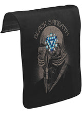 Black Sabbath Arc Reactor Unisex Siyah Tak-Çıkar Postacı Çanta Kapağı CK-636