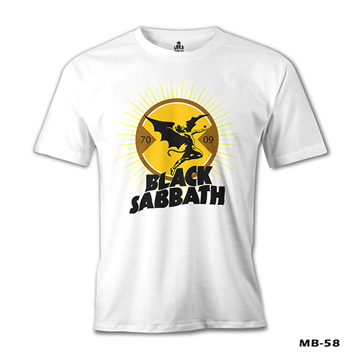 Black Sabbath - Devil White Men's T-Shirt