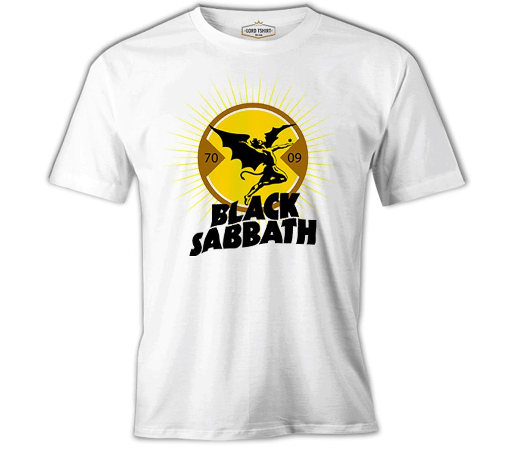Black Sabbath - Devil Beyaz Erkek Tshirt
