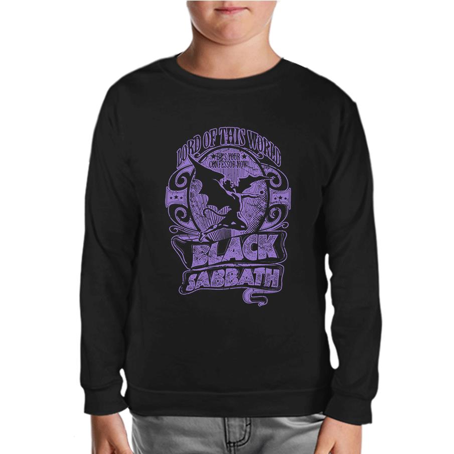Black Sabbath - Lord of This World Black Kids Sweatshirt