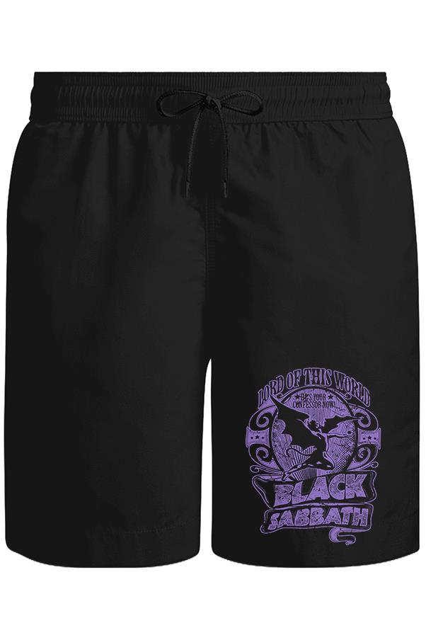 Black Sabbath - Lord of This World Unisex Siyah Şort