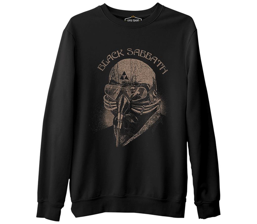Black Sabbath  Siyah Erkek Kalın Sweatshirt
