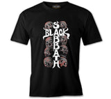 Black Sabbath - Skulls Siyah Erkek Tshirt