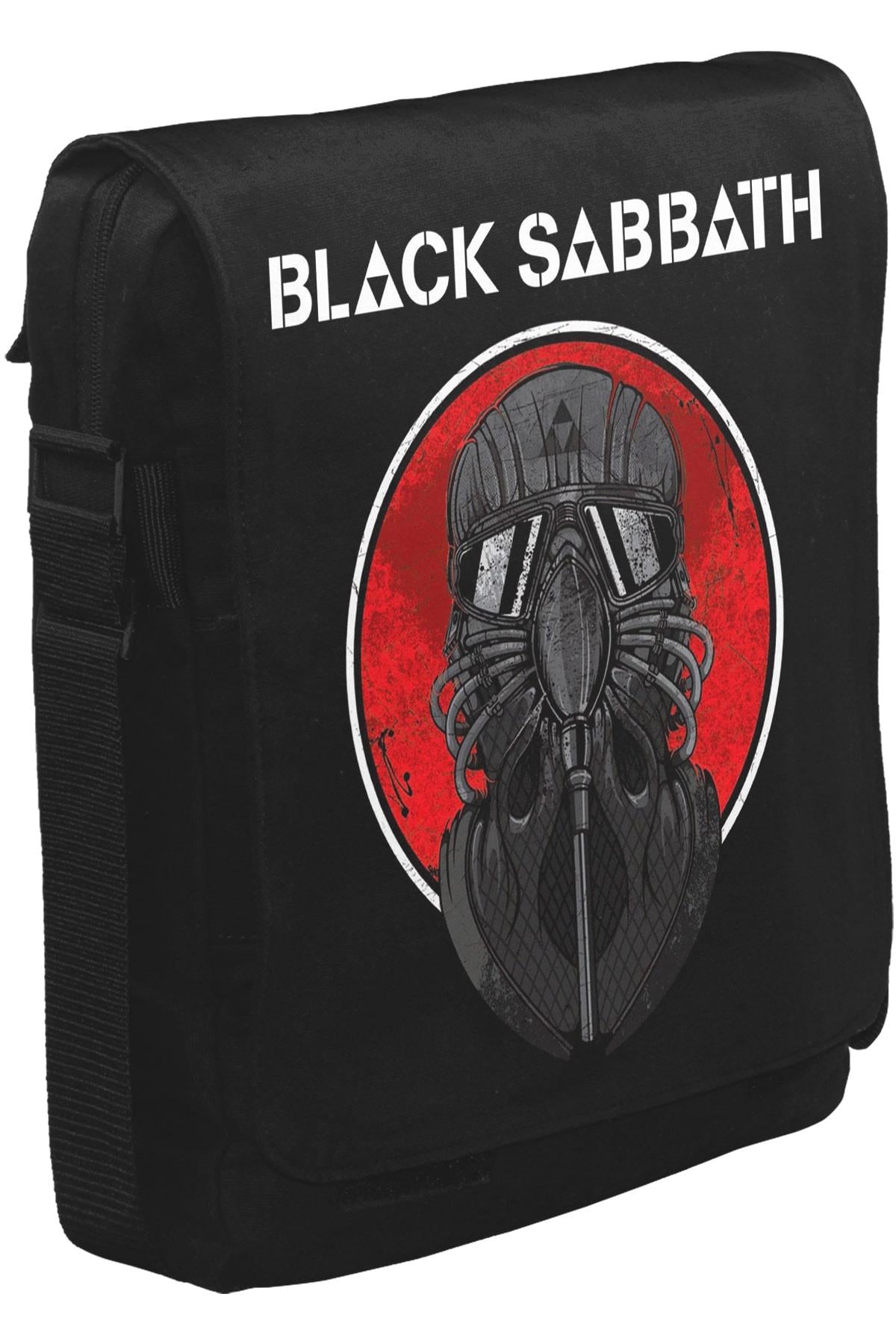Black Sabbath - Never Say Die Unisex Siyah Postacı Çanta