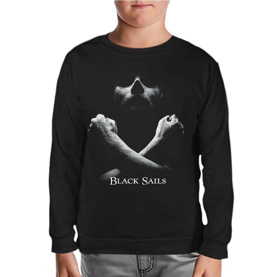Black Sails Black Kids Sweatshirt
