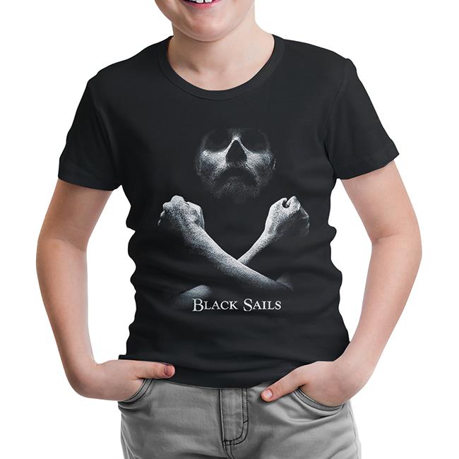 Black Sails Black Kids Tshirt