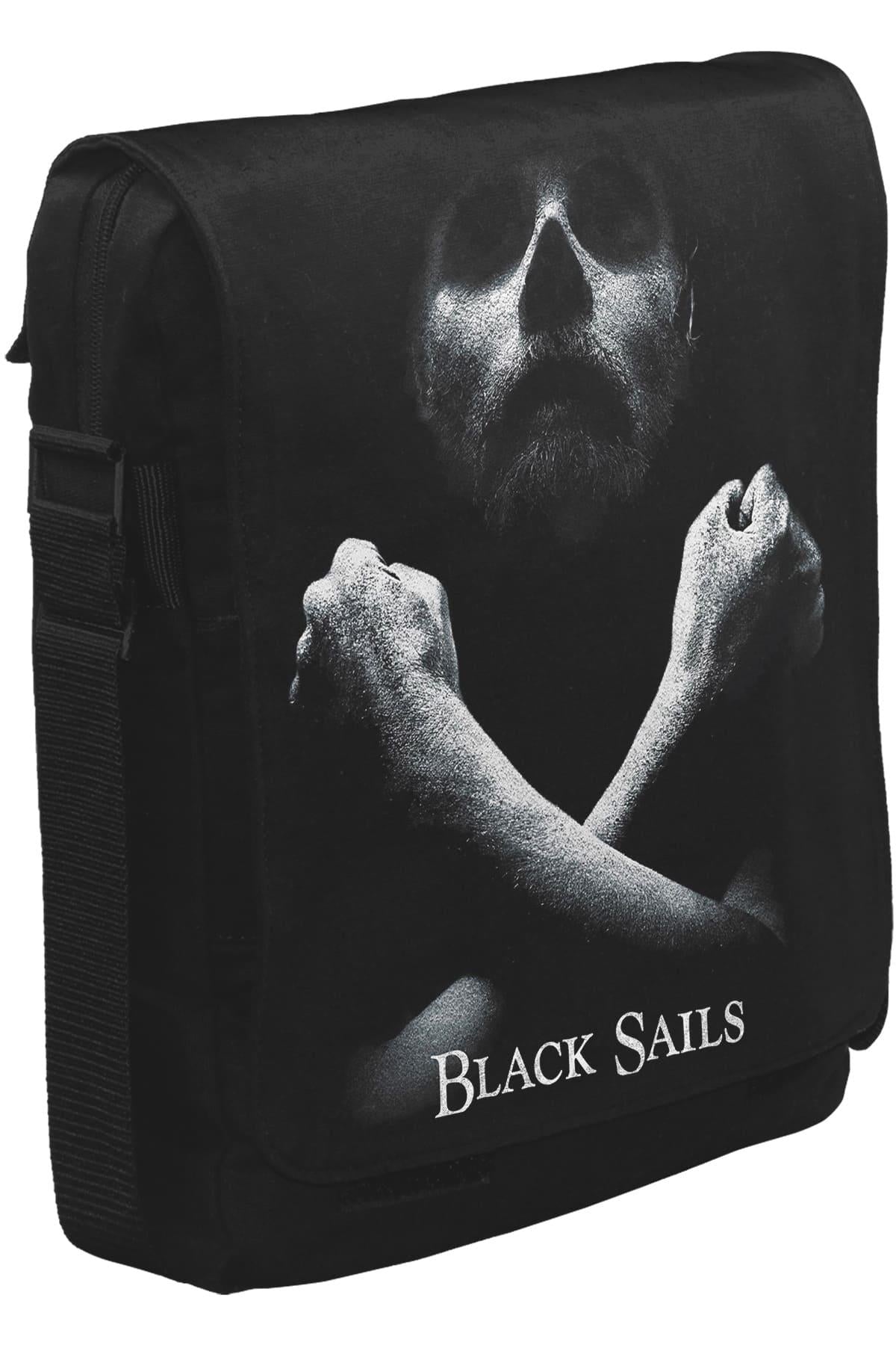Black Sails Unisex Siyah Postacı Çanta