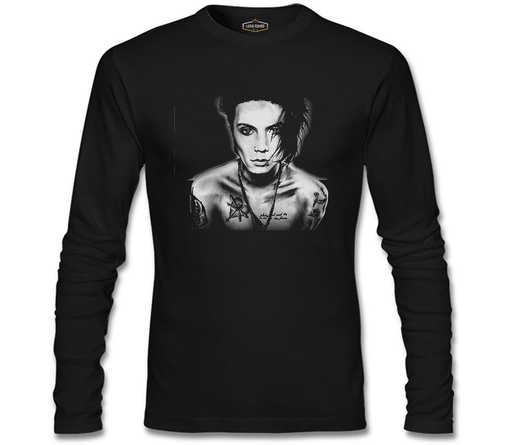 Black Veil Brides - Andy Siyah Erkek Sweatshirt