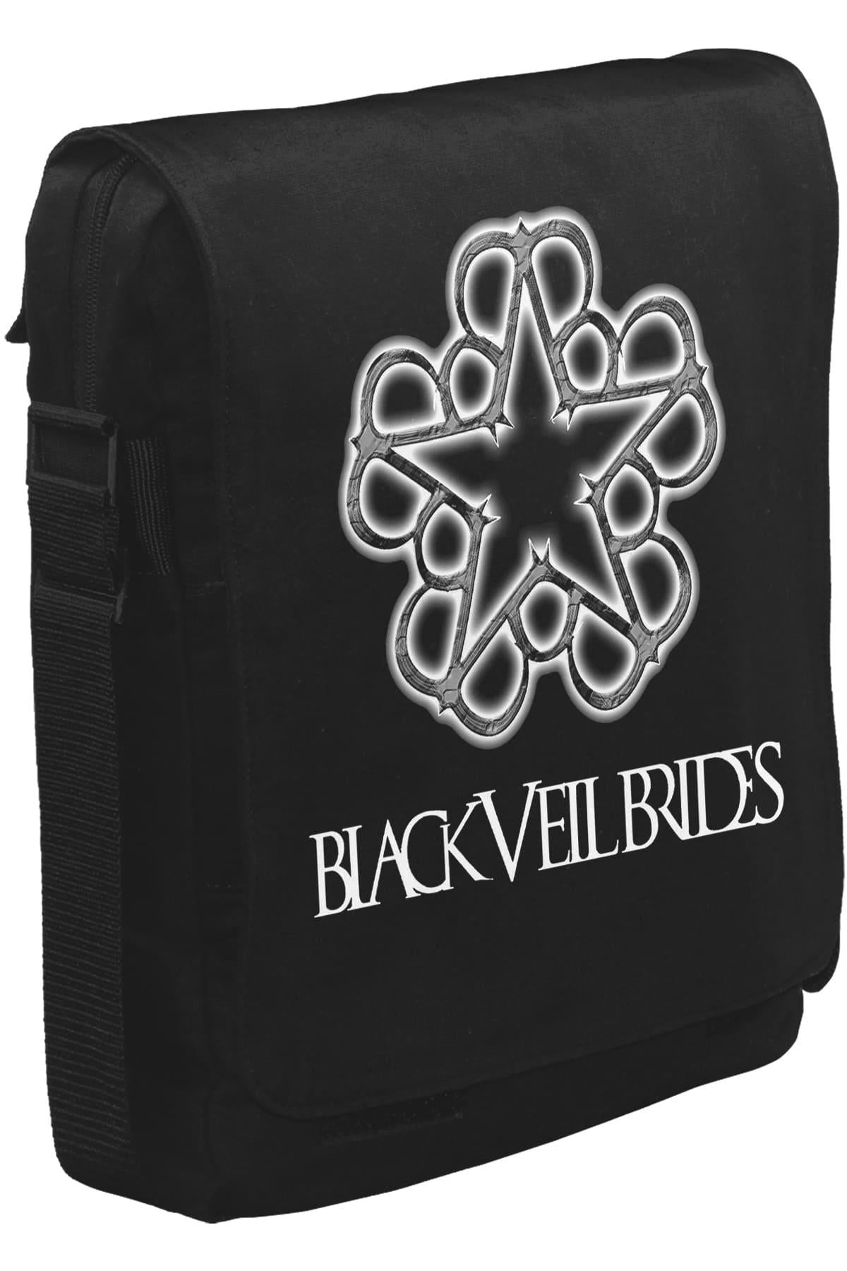 Black Veil Brides - Logo Unisex Siyah Postacı Çanta