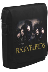 Black Veil Brides Unisex Siyah Postacı Çanta