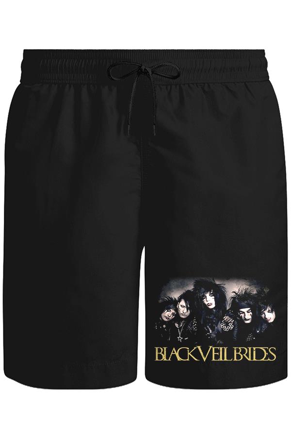 Black Veil Brides Unisex Siyah Şort
