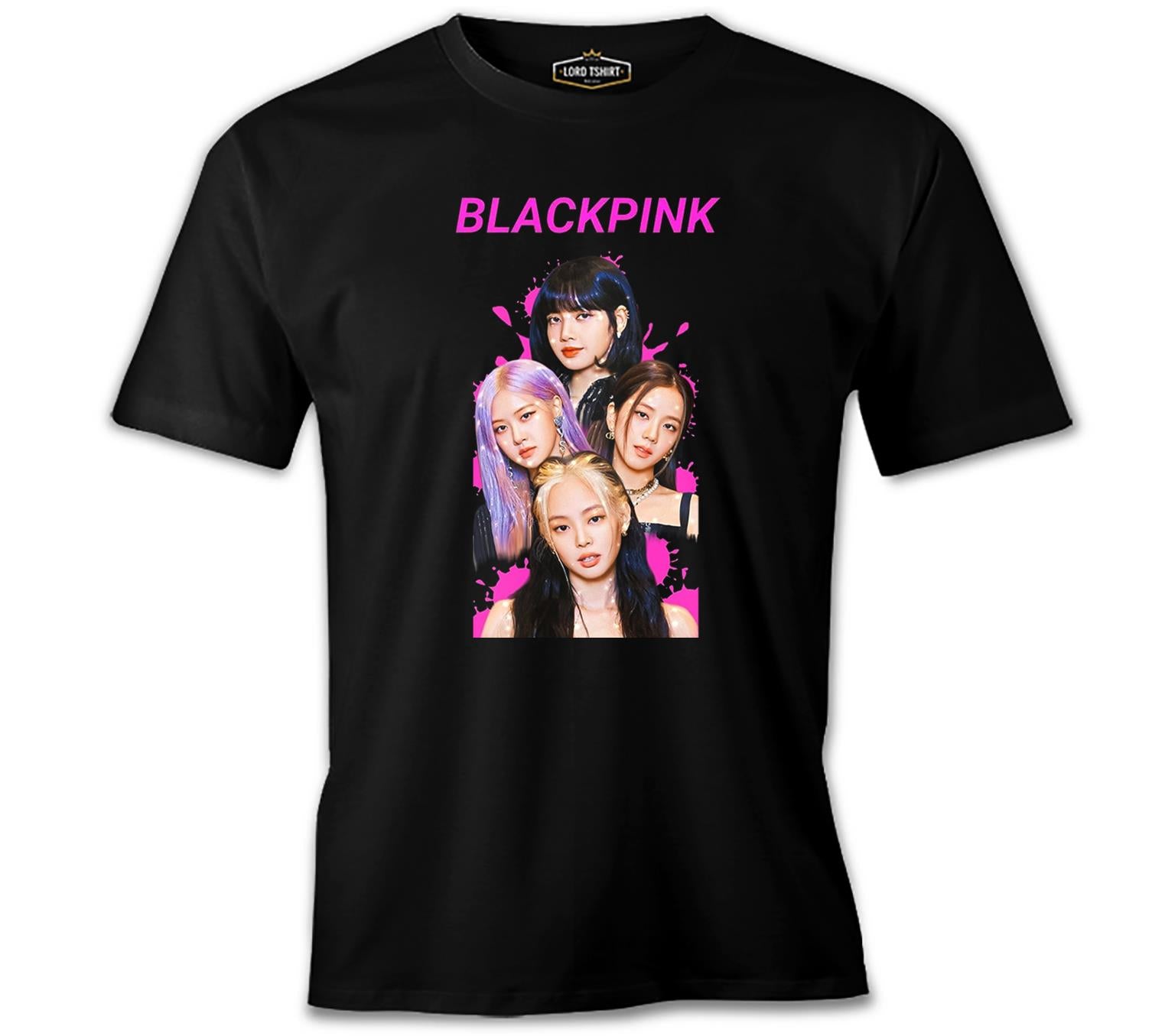 Blackpink - Sparkle Siyah Erkek Tshirt