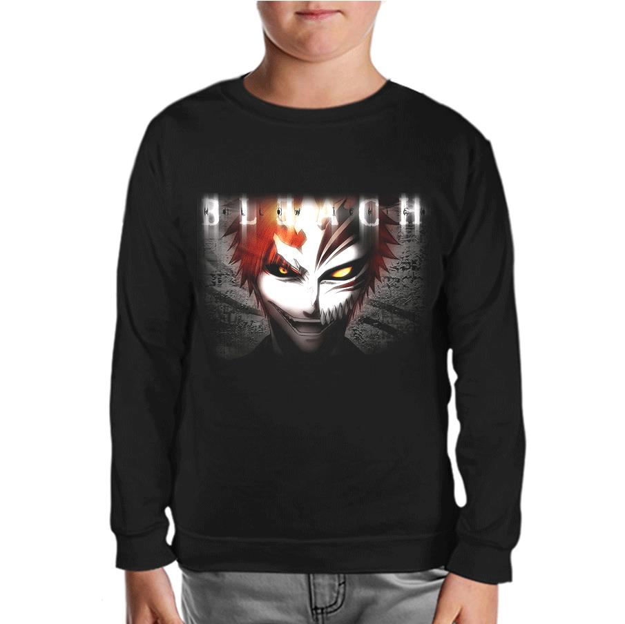 Bleach Siyah Çocuk Sweatshirt