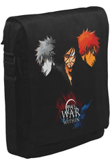 Bleach - This War Within Unisex Siyah Postacı Çanta
