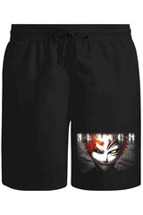 Bleach Unisex Siyah Şort