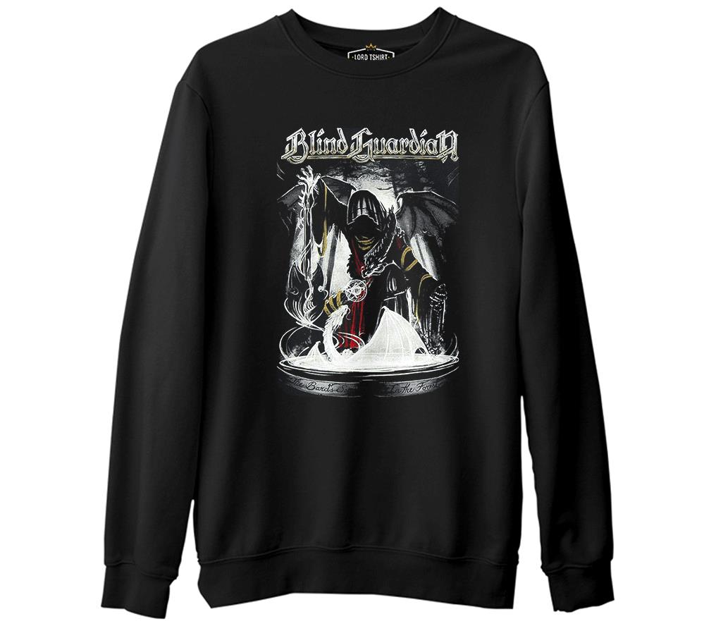 Blind Guardian - The Bard's Song  Siyah Erkek Kalın Sweatshirt