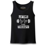 Bodybuilding - Lifting Therapy Siyah Erkek Atlet