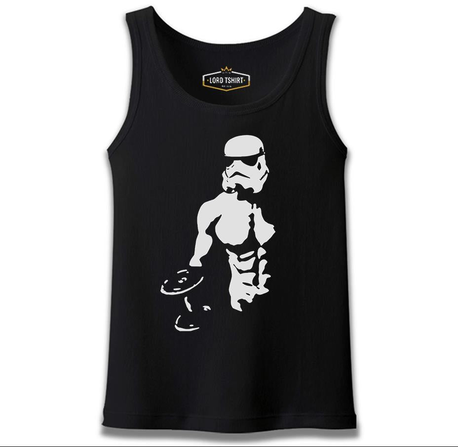 Bodybuilding - Star Wars Siyah Erkek Atlet