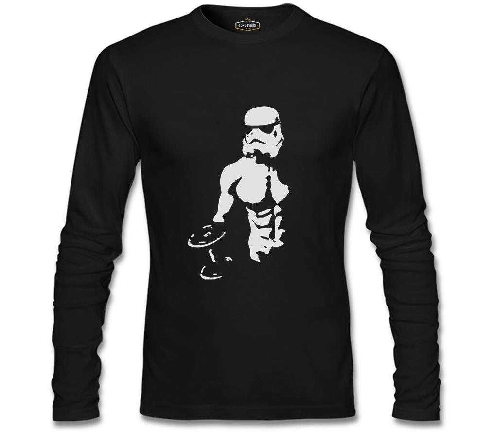 Bodybuilding - Star Wars Siyah Erkek Sweatshirt