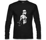 Bodybuilding - Star Wars Siyah Erkek Sweatshirt