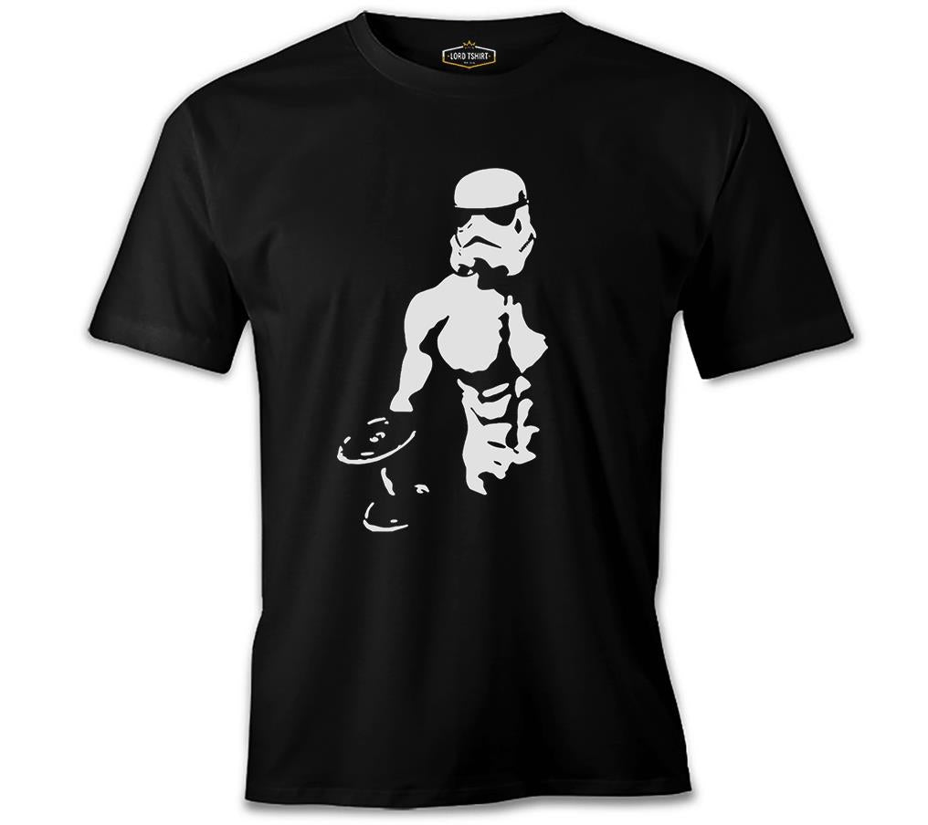Bodybuilding - Star Wars Siyah Erkek Tshirt