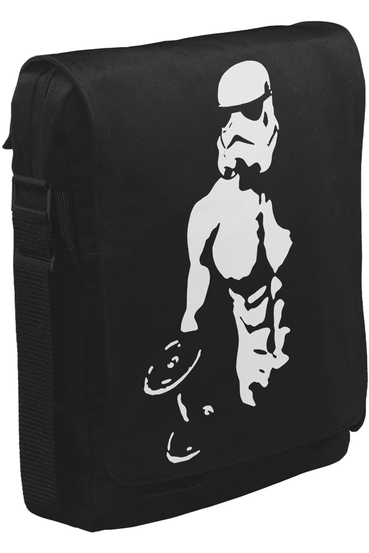 Bodybuilding - Star Wars Unisex Siyah Postacı Çanta