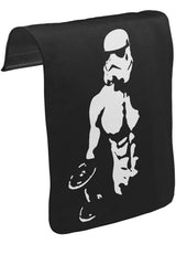 Bodybuilding - Star Wars Unisex Siyah Tak-Çıkar Postacı Çanta Kapağı CK-1085