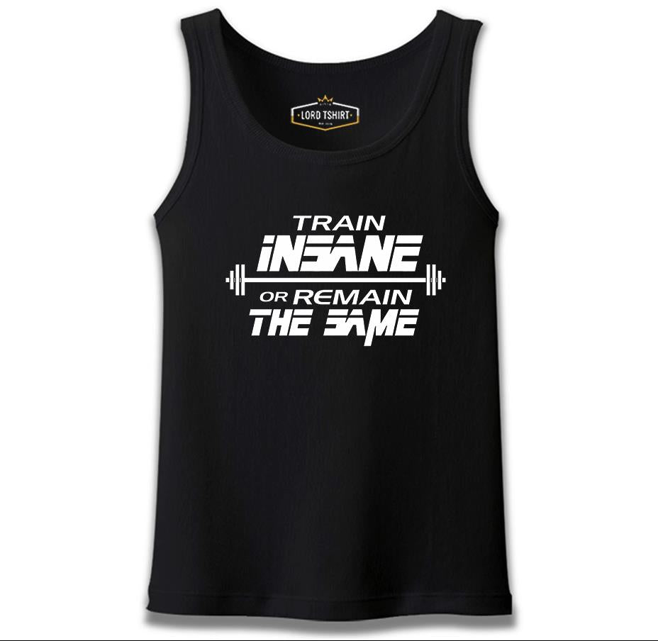 Bodybuilding - Train Insane Siyah Erkek Atlet