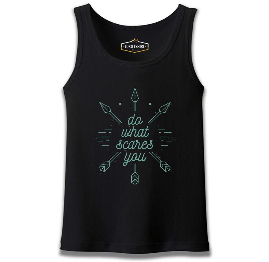 Boho Text and Arrows Siyah Erkek Atlet