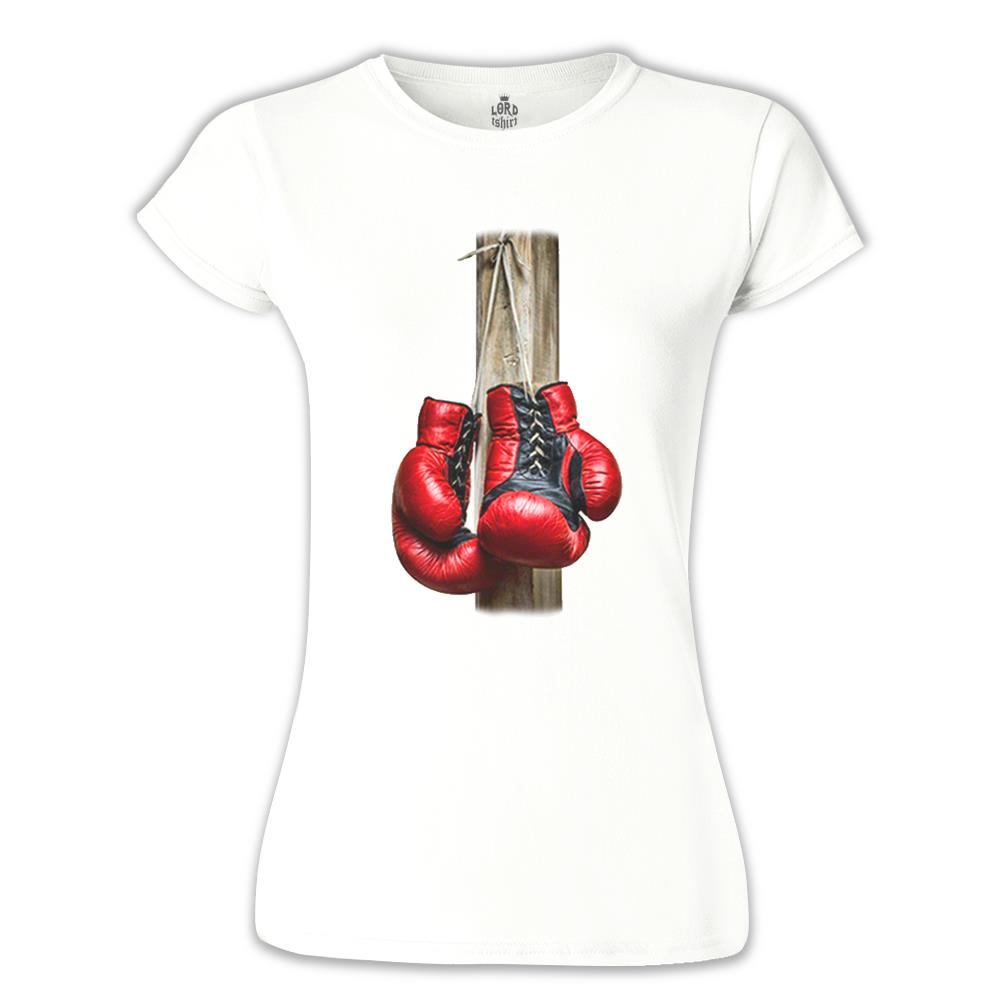 Boxing Gloves White Women's Tshirt