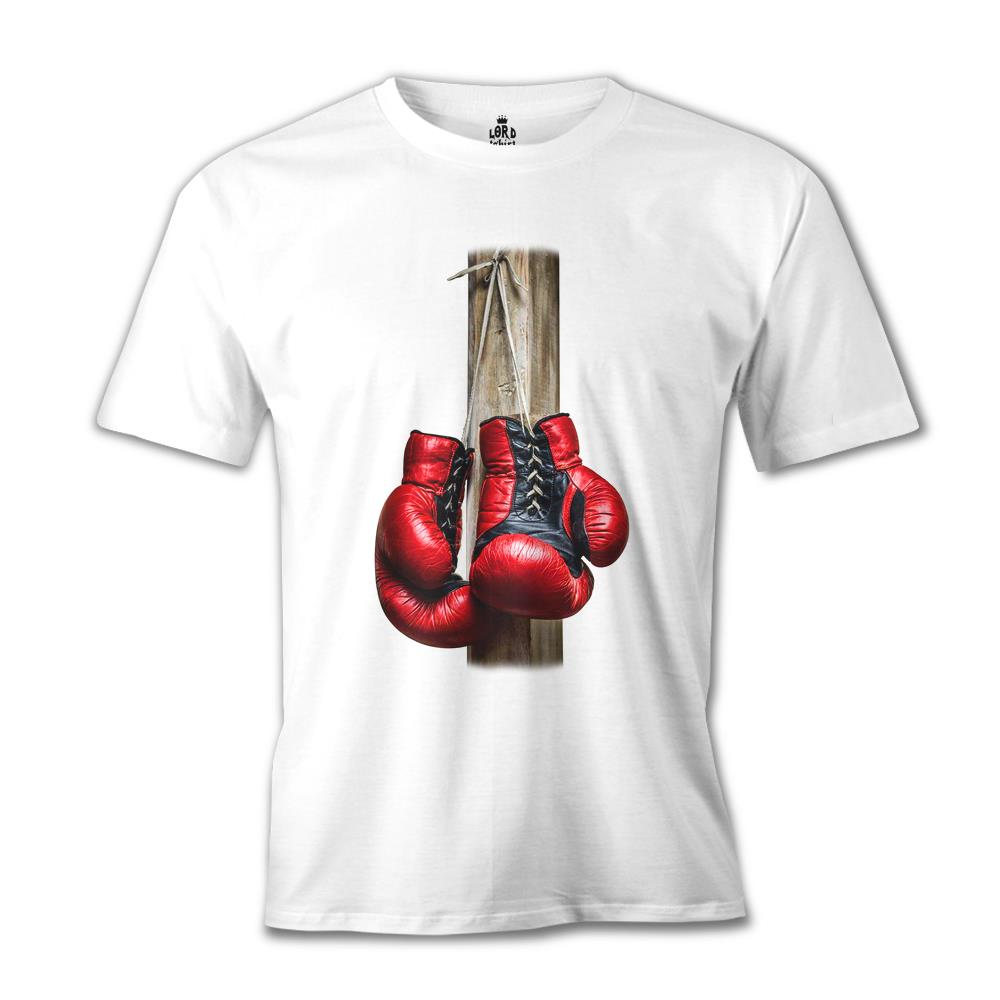 Boxing Gloves White Men's Tshirt