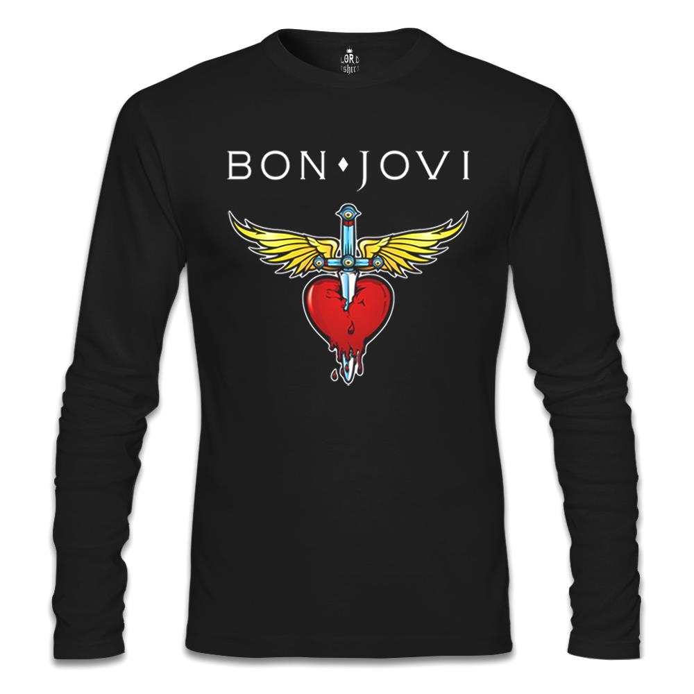 Bon Jovi Black Men's Sweatshirt