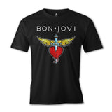 Bon Jovi Black Men's Tshirt