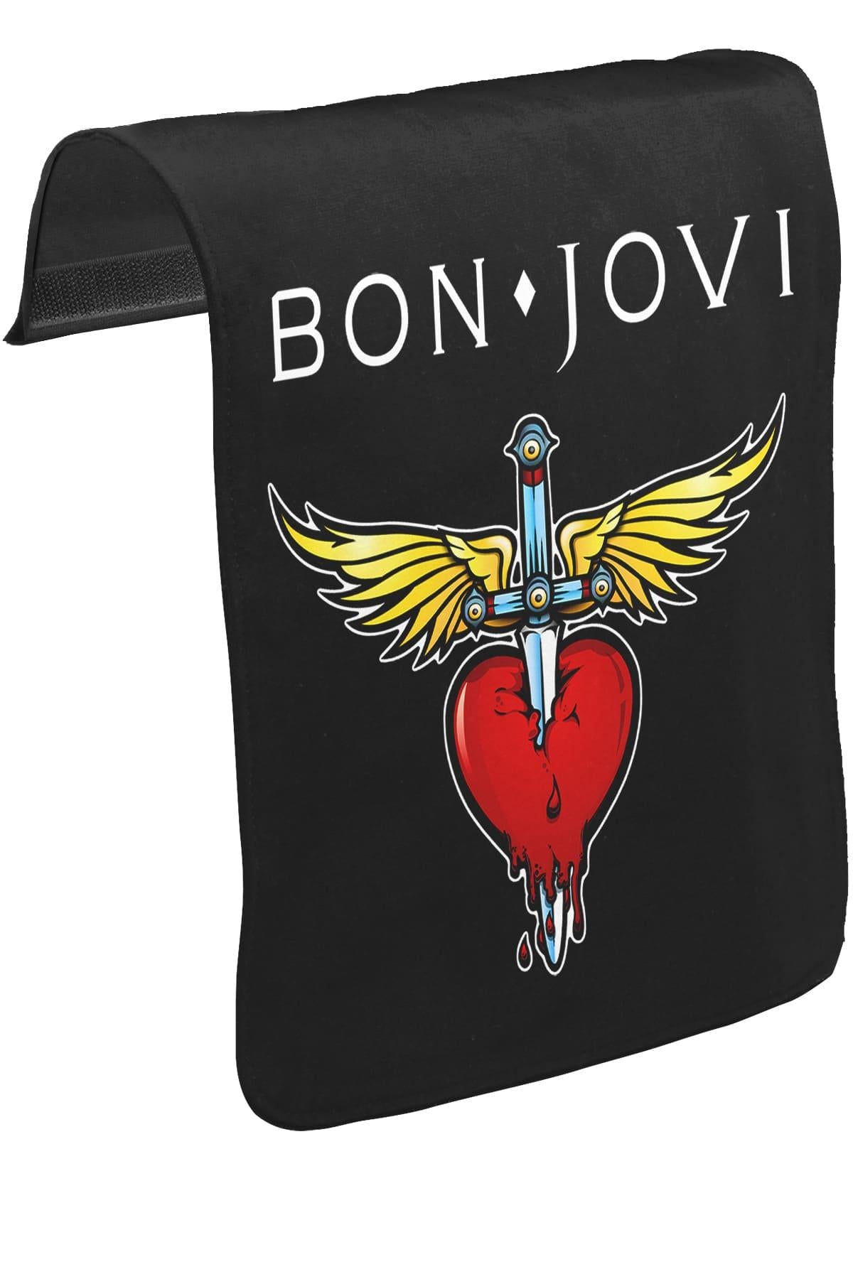 Bon Jovi Unisex Black Snap-On Messenger Bag Cover CK-64 