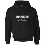 Bonnie and Clyde - Bonnie Siyah Erkek Fermuarsız Kapşonlu