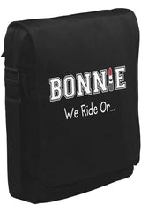 Bonnie and Clyde - Bonnie Unisex Siyah Postacı Çanta