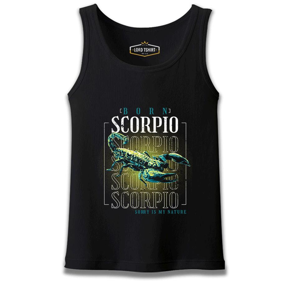 Born Scorpio Siyah Erkek Atlet